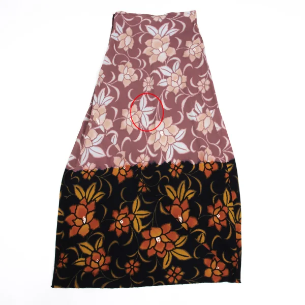 COMME des GARCONS Bleach Floral Printed Skirt K-150322_011