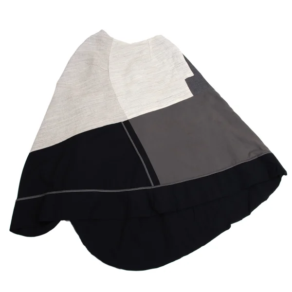 COMME des GARCONS 切替えスカート COMME des GARCONS コムデギャルソンCOMME ギンガムチェック