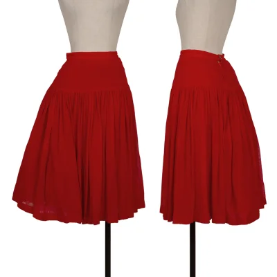 COMME des GARCONS NOIR Silk Tulle Inside Skirt 