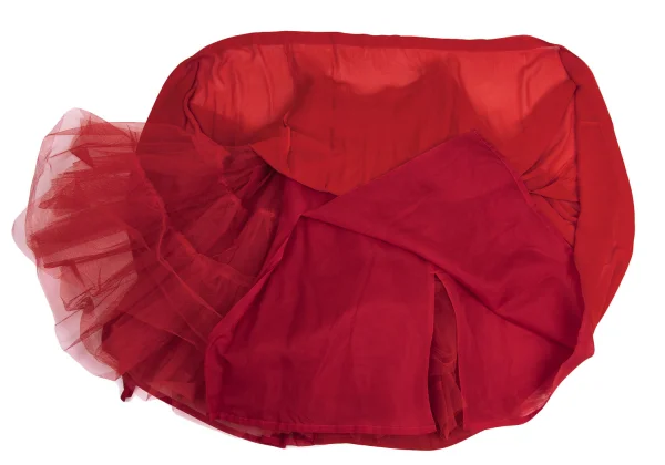 COMME des GARCONS NOIR Silk Tulle Inside Skirt  K-150334_008