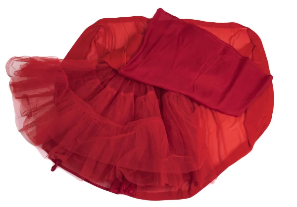 COMME des GARCONS NOIR Silk Tulle Inside Skirt  K-150334_009