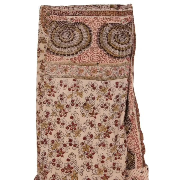 Yohji Yamamoto FEMME Native Pattern Printed Waist Tie Skirt K-150336_003