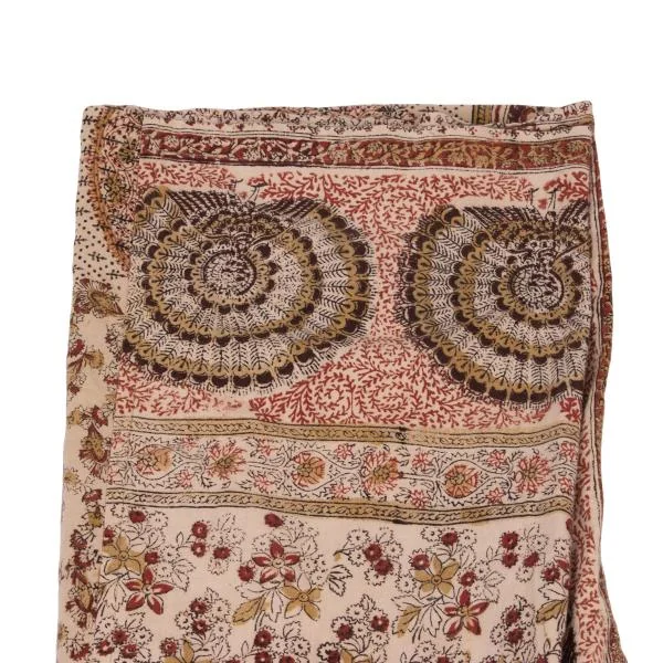 Yohji Yamamoto FEMME Native Pattern Printed Waist Tie Skirt K-150336_004