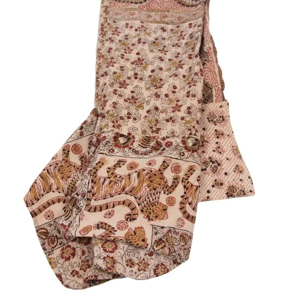 Yohji Yamamoto FEMME Native Pattern Printed Waist Tie Skirt K-150336_005