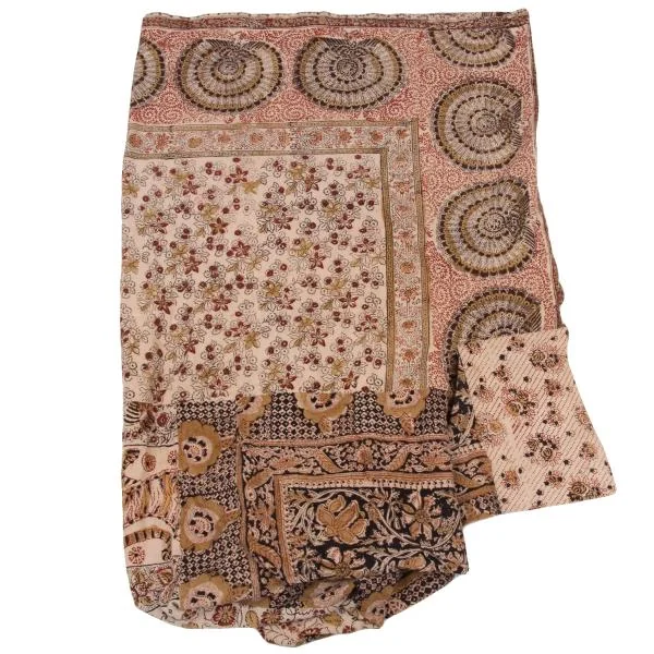 Yohji Yamamoto FEMME Native Pattern Printed Waist Tie Skirt K-150336_007