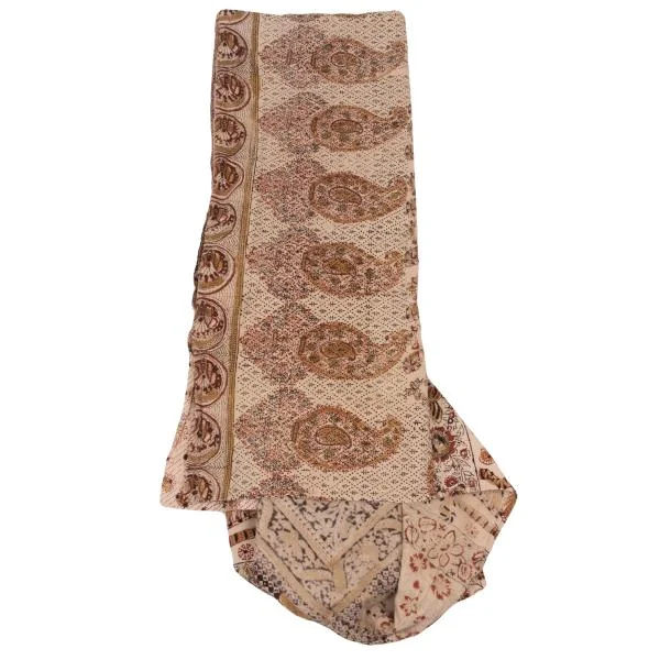 Yohji Yamamoto FEMME Native Pattern Printed Waist Tie Skirt K-150336_013