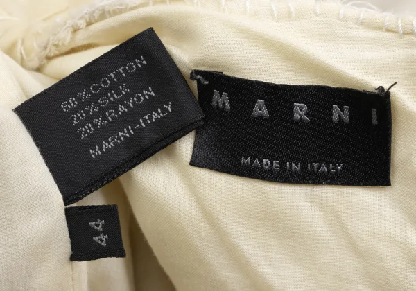 MARNI Embroidery Patchwork Sleeveless Dress K-150338_020