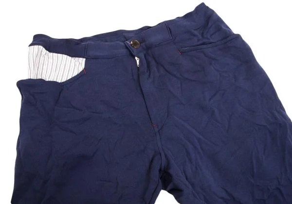 Y's Stripe Switching Wrinkle Poly Pants K-150354_002
