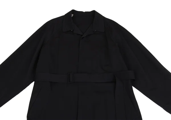 Y's for men YMO Printed Lining Wool Gaba Coat K-150412_003