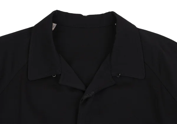 Y's for men YMO Printed Lining Wool Gaba Coat K-150412_004