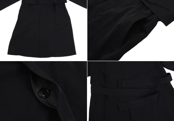 Y's for men YMO Printed Lining Wool Gaba Coat K-150412_010