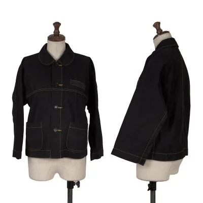 tricot COMME des GARCONS Round Collar Dolman Shirt Jacket
