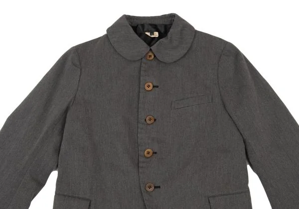 COMME des GARCONS COMME des GARCONS Round Collar Jacket K-150464_003
