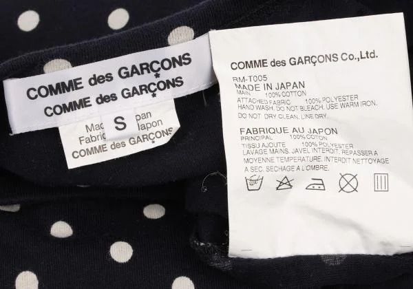 COMME des GARCONS COMME des GARCONS Switching Dot T Shirt K-150470_009