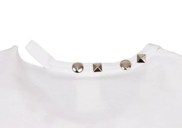 tao COMME des GARCONS Studded Neck Camo Switching Sleeve T-shirt K-150476_014