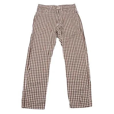 COMME des GARCONS Cotton Checker Pants