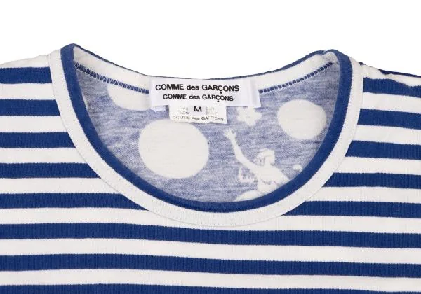 COMME des GARCONS Pattern Switching Long Sleeve Top K-150489_006