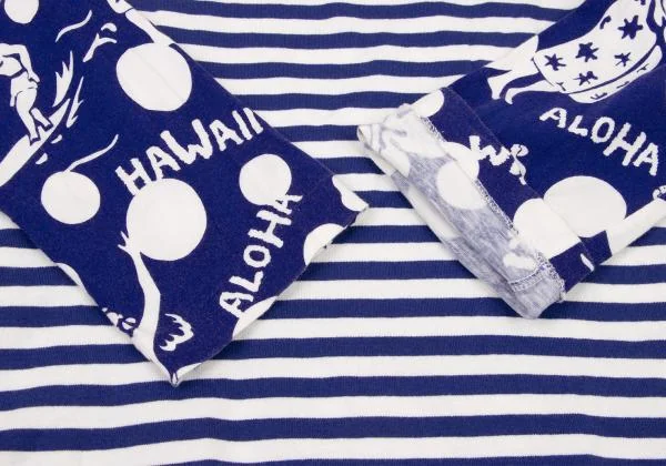 COMME des GARCONS Pattern Switching Long Sleeve Top K-150489_008
