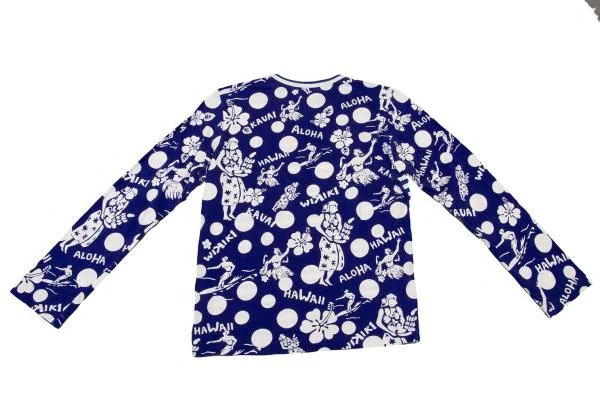 COMME des GARCONS Pattern Switching Long Sleeve Top K-150489_011