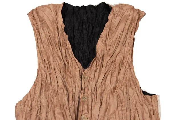 Unbranded Wrinkled Gilet Vest K-150506_003