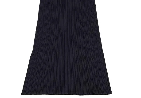 PLEATS PLEASE Pleated Turtleneck Sleeveless Top K-150525_006