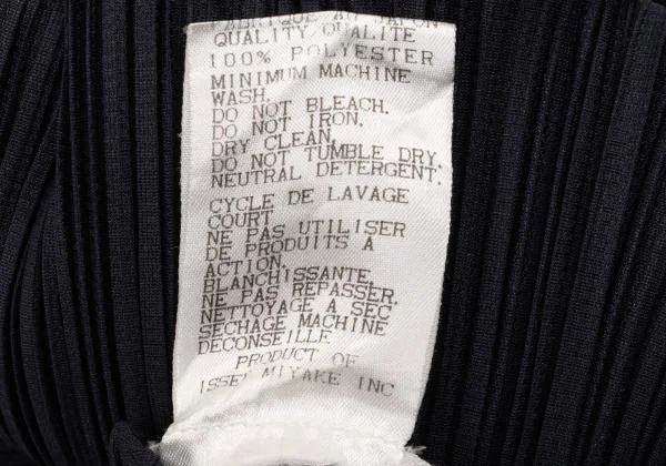 PLEATS PLEASE Pleated Turtleneck Sleeveless Top K-150525_010