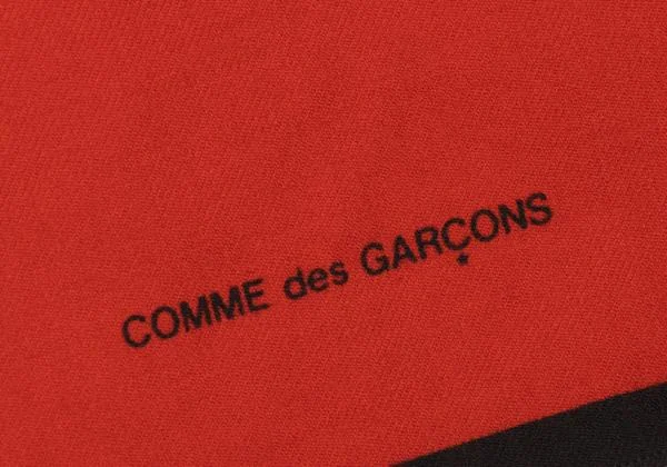 COMME des GARCONS Wool Logo Printed Large Stole K-150537_005