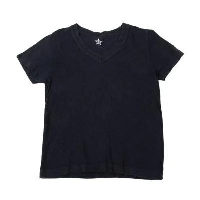 45rpm Cotton V-neck T-shirt