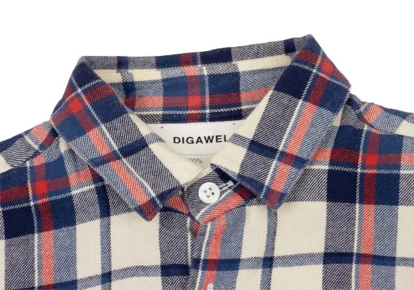 DIGAWEL Cotton Check Flannel Shirt K-150552_004