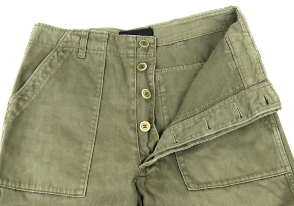 tricot COMME des GARCONS Dyed Cotton Bush Pants K-150556_005