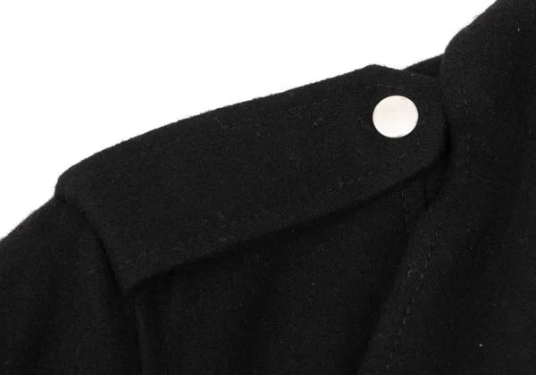 ジュンヤワタナベ コムデギャルソンJUNYA WATANABE COMME des GARCONS メルトンウールライダースジャケット 黒S位 K-150559_006