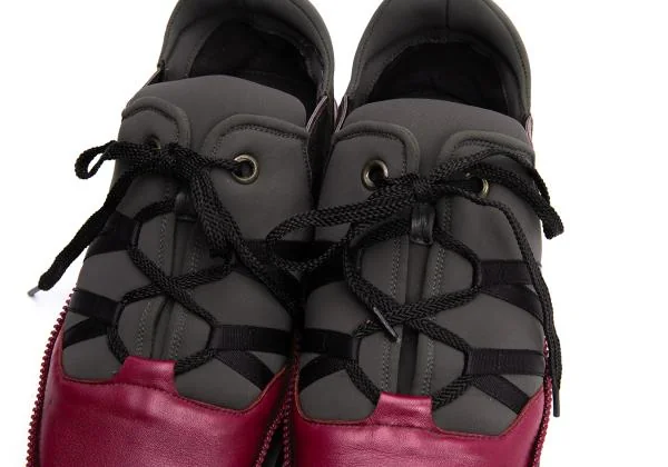Jean Paul GAULTIER PARIS Zip Design Neoprene Shoes K-150577_006