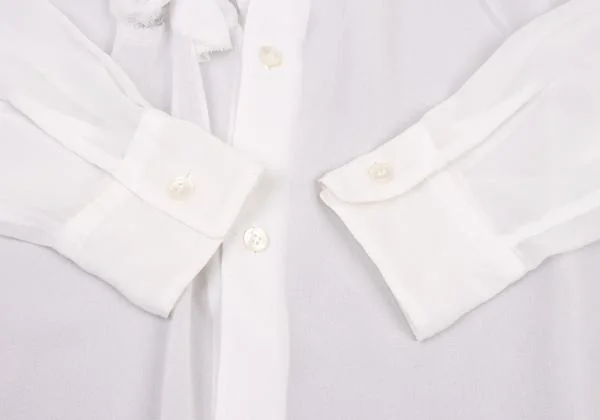 robe de chambre COMME des GARCONS Floral Cosage Chiffon Blouse K-150629_009