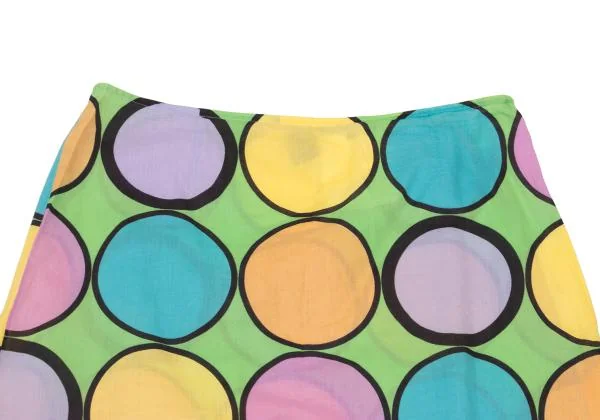 tricot COMME des GARCONS Multi Dot Printed Skirt K-150643_003