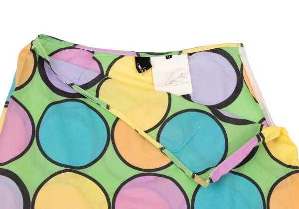 tricot COMME des GARCONS Multi Dot Printed Skirt K-150643_004