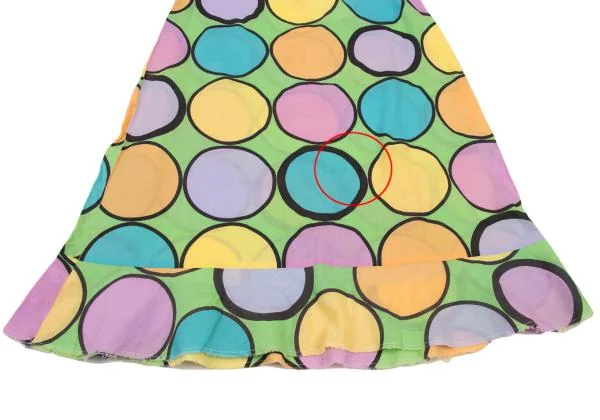 tricot COMME des GARCONS Multi Dot Printed Skirt K-150643_005