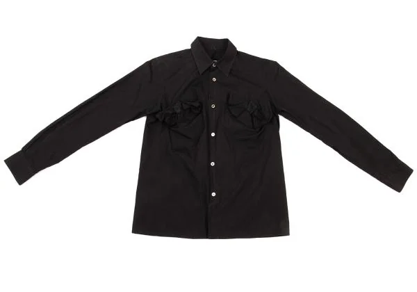 JUNYA WATANABE COMME des GARCONS Front Ribbon Design Shirt K-150652_002