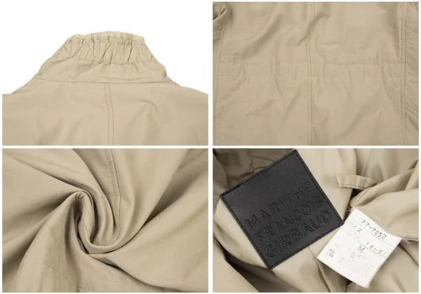 MARITHE + FRANCOIS GIRBAUD Nylon Gather Neck Padded Jacket K-150669_019