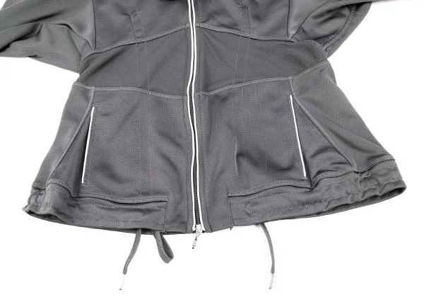 MARITHE + FRANCOIS GIRBAUD Switching Design Double Zip Hoodie K-150672_010