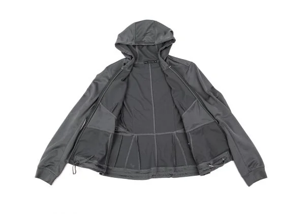 MARITHE + FRANCOIS GIRBAUD Switching Design Double Zip Hoodie K-150672_014