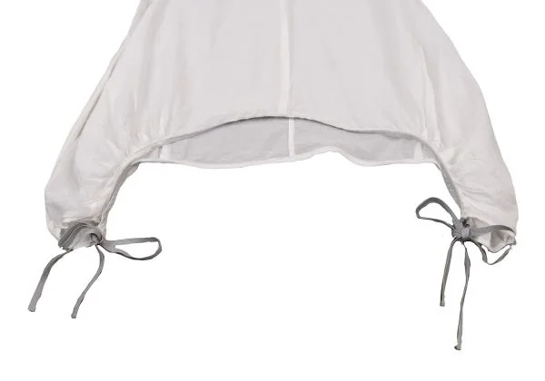 MARITHE + FRANCOIS GIRBAUD Cotton Silk Lace Up Blouse K-150673_009