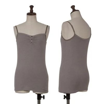 MARITHE + FRANCOIS GIRBAUD Glitter Strap Camisole