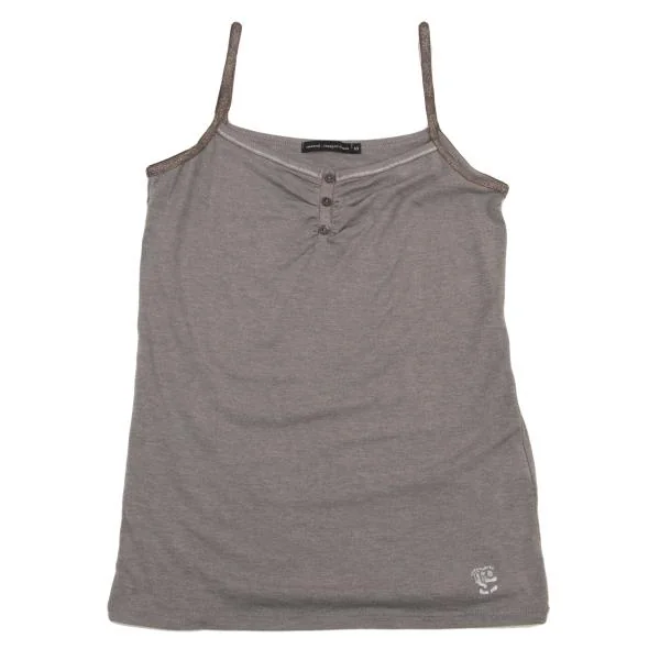 MARITHE + FRANCOIS GIRBAUD Glitter Strap Camisole K-150676_002