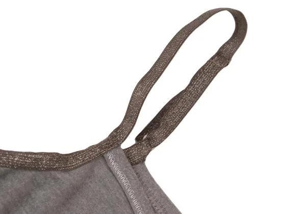 MARITHE + FRANCOIS GIRBAUD Glitter Strap Camisole K-150676_005