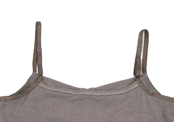 MARITHE + FRANCOIS GIRBAUD Glitter Strap Camisole K-150676_010