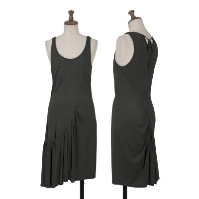 MARITHE + FRANCOIS GIRBAUD Gathered Switching Sleeveless Tunic