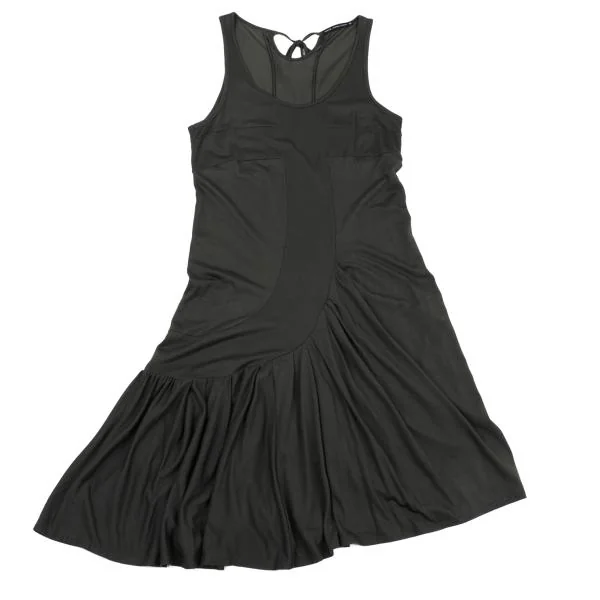 MARITHE + FRANCOIS GIRBAUD Gathered Switching Sleeveless Tunic K-150678_002