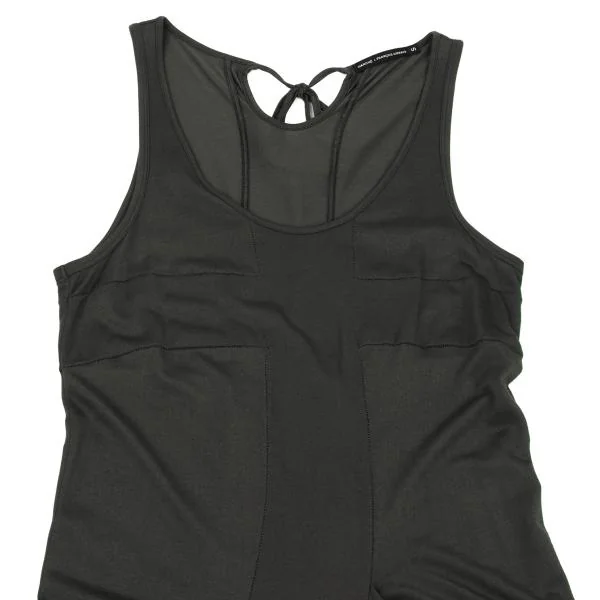MARITHE + FRANCOIS GIRBAUD Gathered Switching Sleeveless Tunic K-150678_003