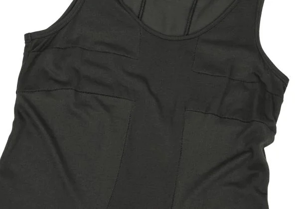 MARITHE + FRANCOIS GIRBAUD Gathered Switching Sleeveless Tunic K-150678_005