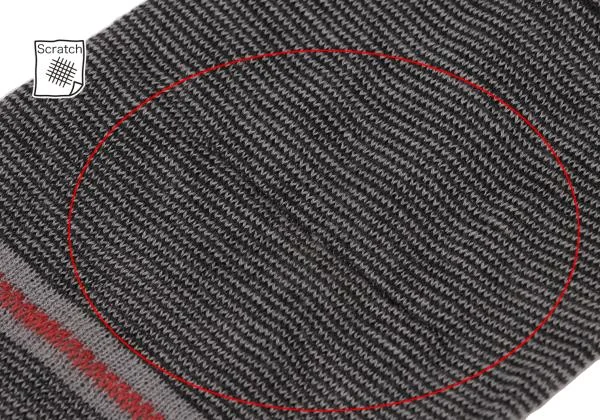 マリテフランソワジルボーMARITHE + FRANCOIS GIRBAUD コットンアクリル袖切替バックホールデザインカットソー 黒他S K-150681_005